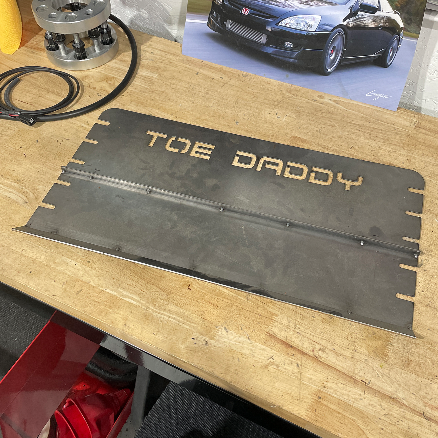 "Toe Daddy" Toe Plates