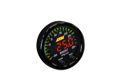 AEM X-Series Boost Pressure Gauge