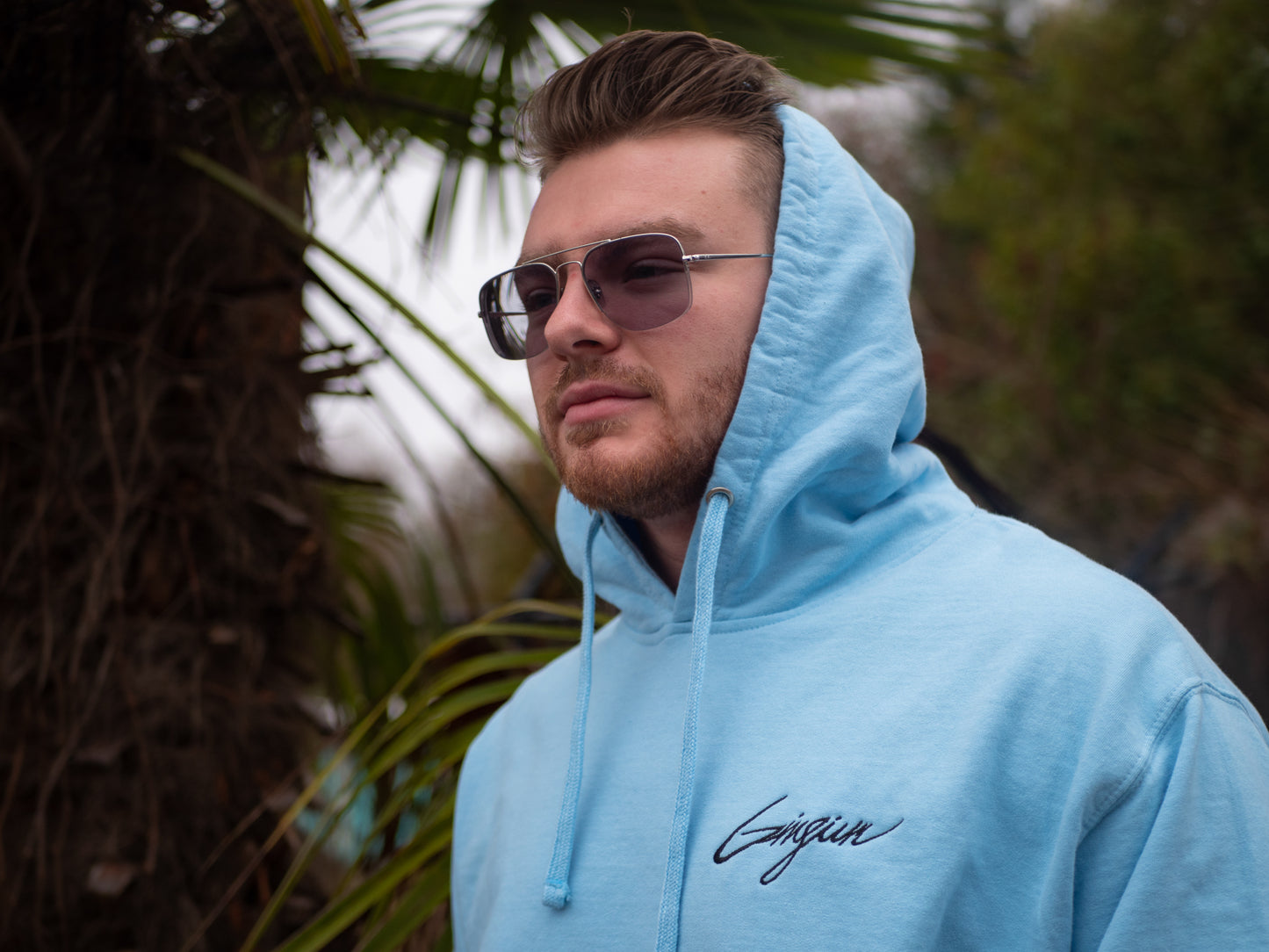 Embroidered Pastel Signature Hoodie